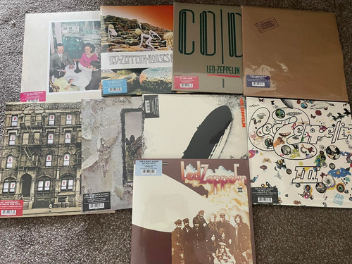 Led zeppelin vinyl - led,