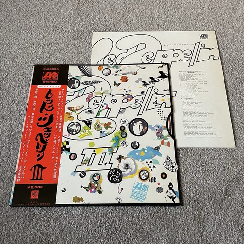 Led zeppelin iii 3 vinyl - zeppelin,